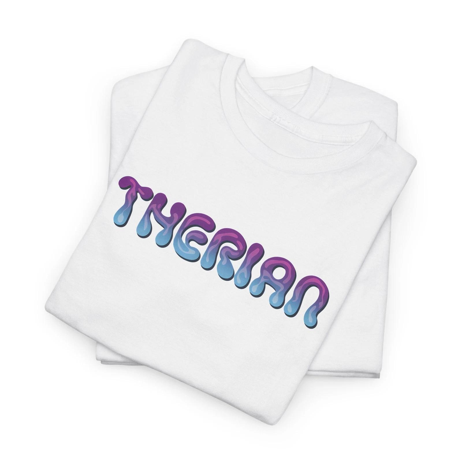 Retro Groovy Therian Shirt Gift Therian Gear - Therian Gift - Therian Clothes S