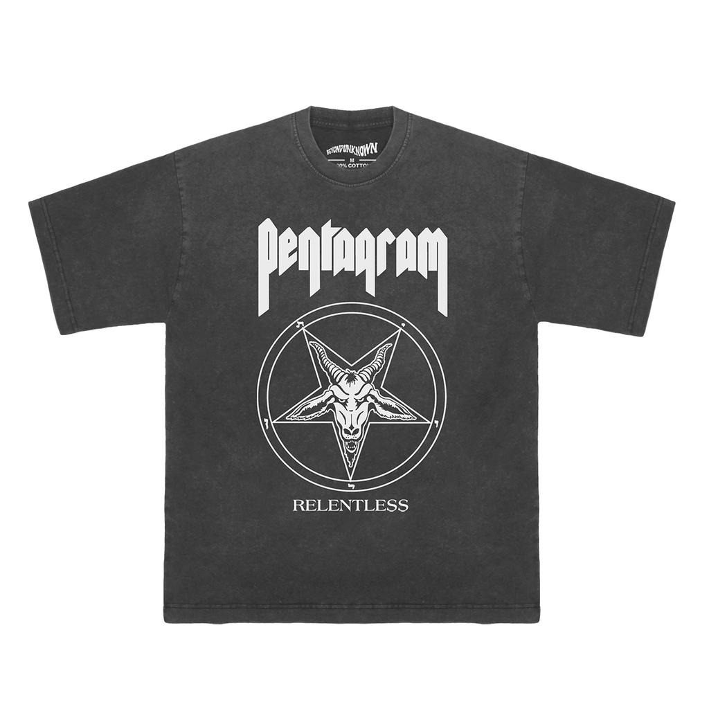 Heavy Metal TShirt Relentless S Trouble The Obsessed Band Mens Summer Cool Cotton Women Short Sleeves Top Printed Shirt