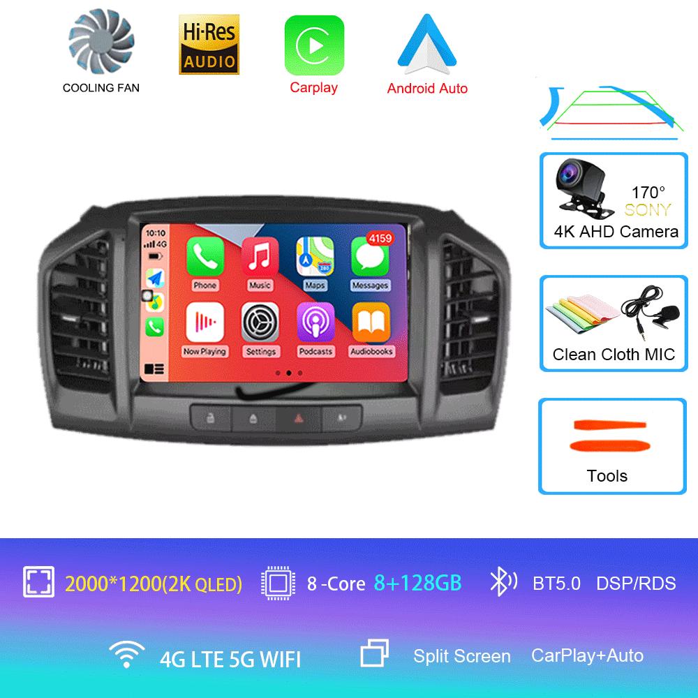Android13 Car Radio Carplay For Buick Regal 2009-2013/Opel Insignia 2008-2012 Navigation Multimedia Video Player WIFI 360 camera