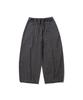 ANGLAN Folded Stitch Balloon Pants - Gray