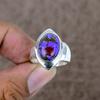 Copper Charoite Genstone Handmade 925 Sterling Silver Jewelry Ring Size 8 KKG-521