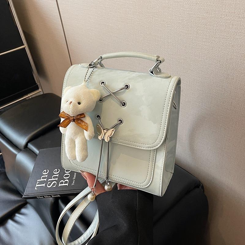 Commuter Backpack Women's New Shoulder High Sense Popular Fashion Versatile Schoolbag College Student Handbag