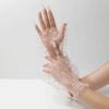 Short Polka Dot Fake Sleeves Sweet Fake Pleated Cuff All-match Nail Art Sleeves  Social Media