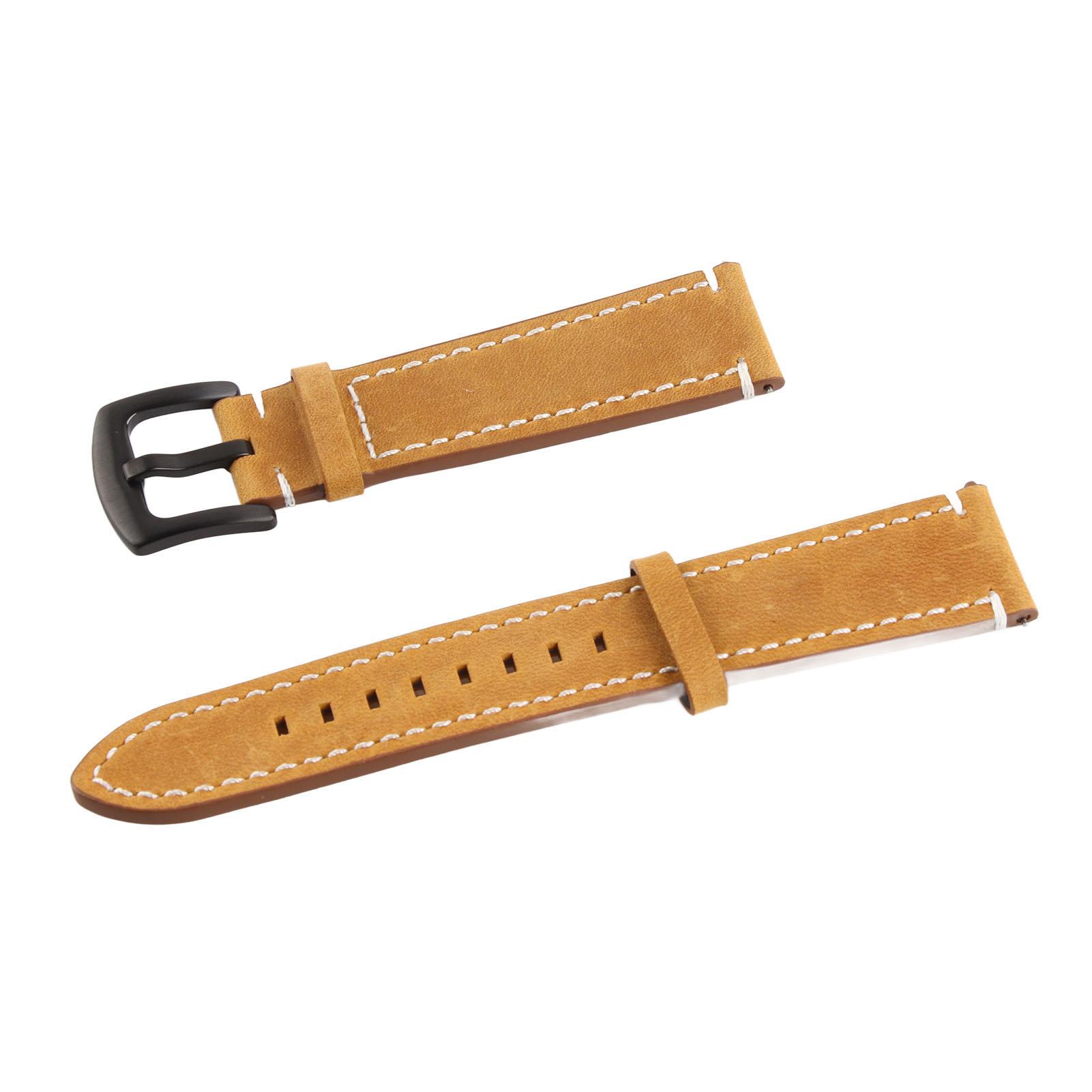 Кожаный ремешок для часов Быстросъемная застежка Матовый   Модный винтажный ремешок для часов