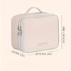 Large Capacity Cosmetic Bag Makeup Toiletries Organizer PU Leather Portable Travel Toiletry Pouch Women Makeup Storage Bag