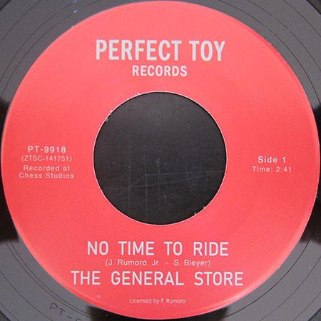 

7inch Record GENERAL STORE - No Time To Ride / Karate PT9918 Perfect.Toy Rec 2024 Germany Rock