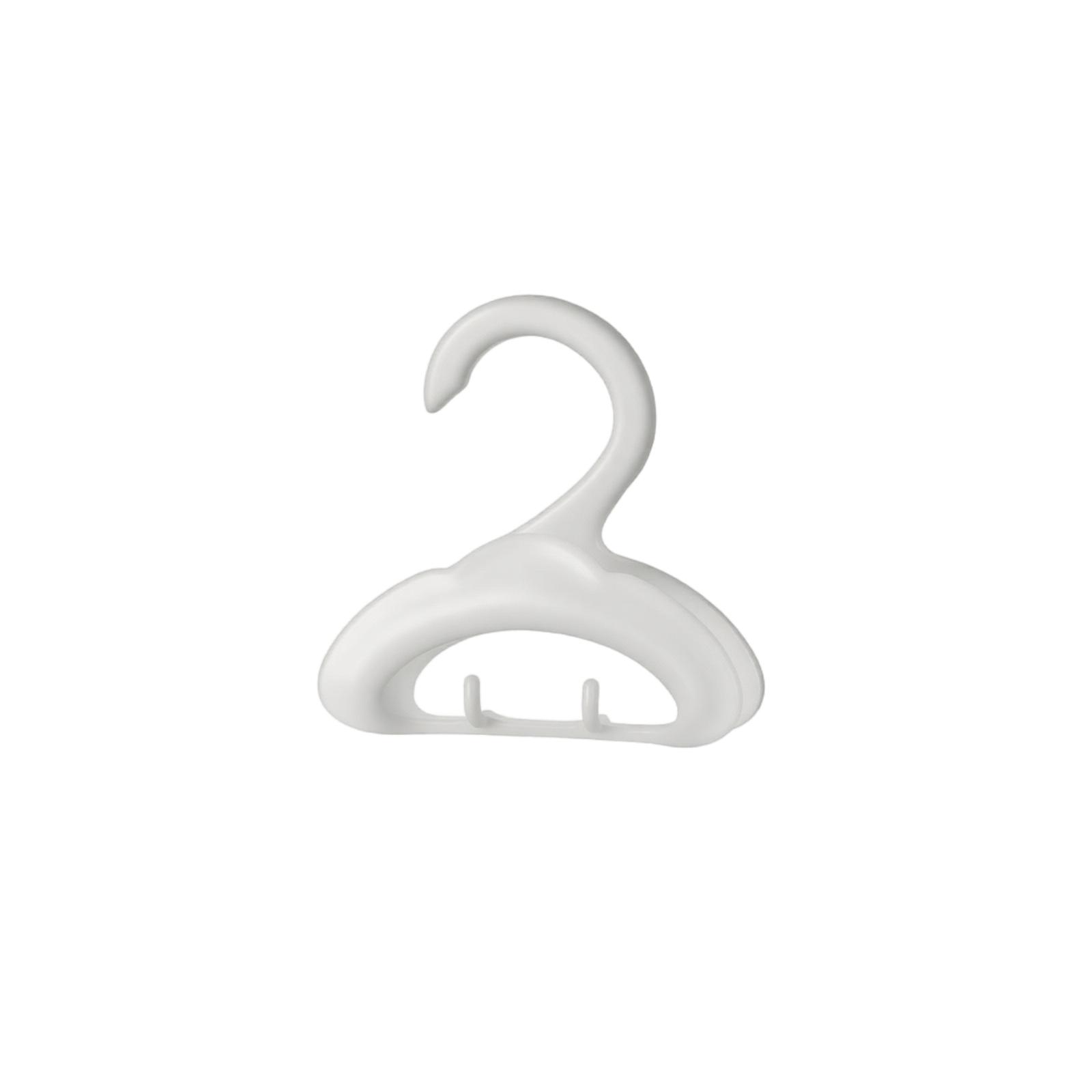 

Closet Bag Hook Arch Shaped Hanger Organizer for Hanging Handbags Purses Scarves and Accessories Durable Plastic Construction One Size