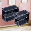 1/64 Model Cars Acrylic Display Case Fit For Mini Size MiniGT Tomica Assembled Dust Proof Box Cabinet Toy Vehicles