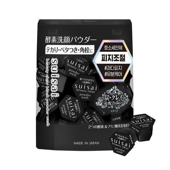 suisai Beauty Clear Black Powder Wash 32 Pcs