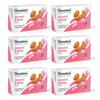 Herbals Almond And Rose Soap For Face And Body, 125g Each, Pack Of 6, Moisturizing Hydration For Soft Glowing Skin
