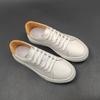 Men'S Leather White Shoes Men'S Summer Hollow White Board Shoes Men'S Trendy Shoes Versatile Boys' Shoes Casual Shoes