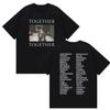 Harry Styles Together Tour 2026 Graphic T-shirt Men's Retro O-Neck Cotton Short Sleeve T-shirts Hip Hop Fashion Y2K Clothing Top