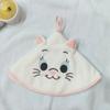 Cute embroidered hand towel Cartoon coral fleece soft and skin-friendly small towel hanging kitchen water-absorbing quick-drying round towel