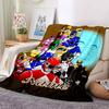 Custom 1pc Power Rangers Adventure Blanket, Soft And Comfortable Blanket, Casual Warm, Camping Travel Blanket, Birthday Gift Q912157