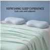 New Washable Ice Silk Summer Quilt Cooling Air Conditioner Blanket for Single & Double Beds