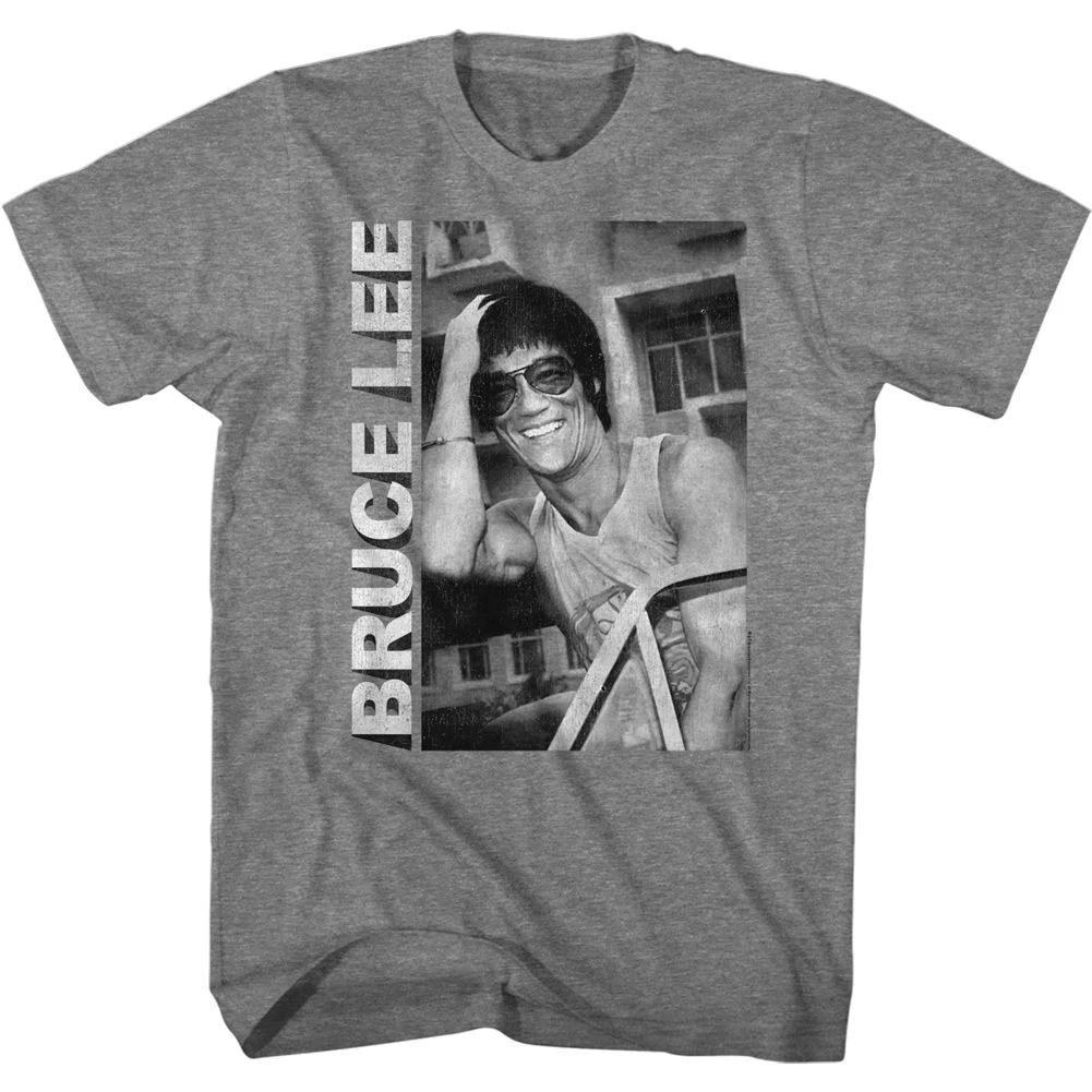 Bruce Lee Casual Smiling 2 Icon  Children s T-shirt 130