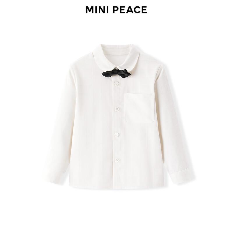 MiniPeace Toddler Long Sleeve Casual Shirt 100/52