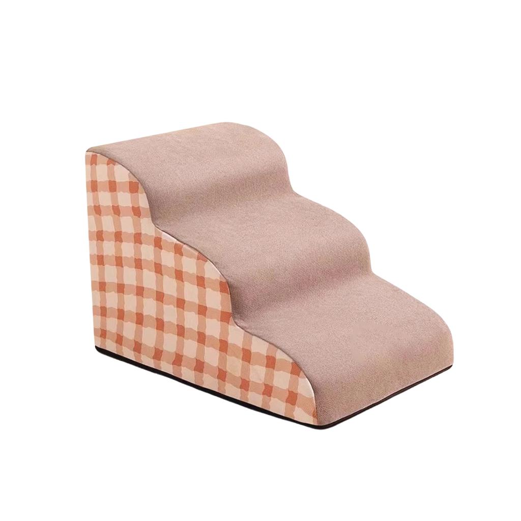 Pet Stairs - Washable  Steps Sofa Pet Stairs For Seniors Bed Access Steps Dog Bedside Climbing Ladder