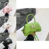 Stylish Small Square Crossbody Bag For Women With Unique Butterfly Design In Black White Pink Green Silver