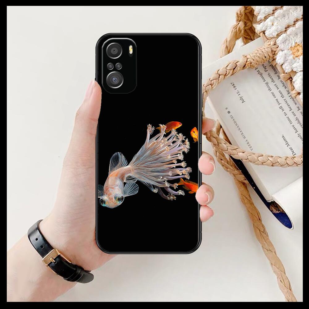 Koi Carp Fish Phone Case For Xiaomi Redmi 11 Lite 9C 8A 7A Pro 10T 5G Cover Mi 10 Ultra Poco M3 X3 NFC 8 SE Cover