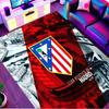 Football Club Print Rug, Washable Floor Carpet, For Entryway Dorm Laundry Room Office Study, Home Decor Birthday Christmas Gift