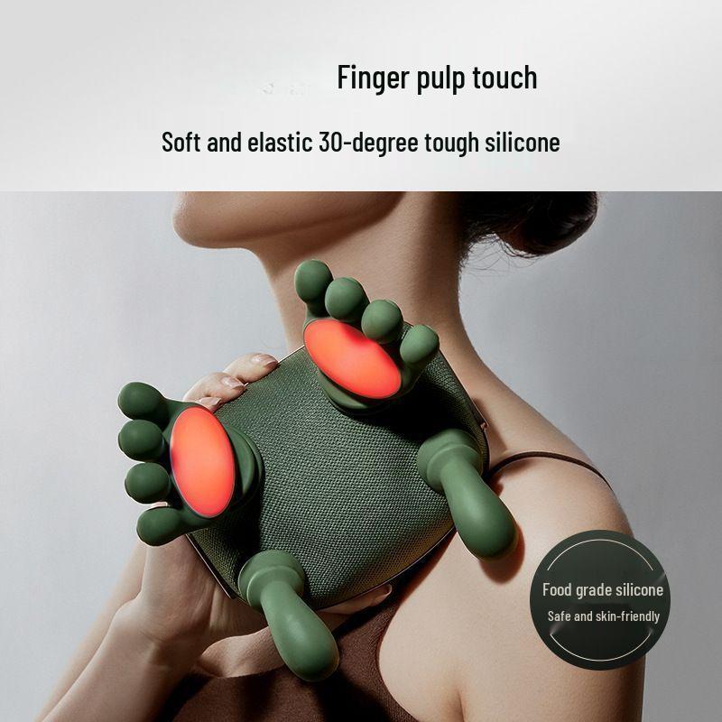 Bionic Hand Massager N8: Rechargeable Neck, Shoulder & Cervical Spine Kneading Acupressure Device