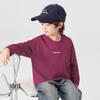 Boys' Long-Sleeve Letter Print T-Shirt