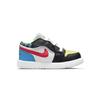 Air Jordan 1 Low TD Funky Patterns Black Light Fusion Red White Coast DH5928-006
