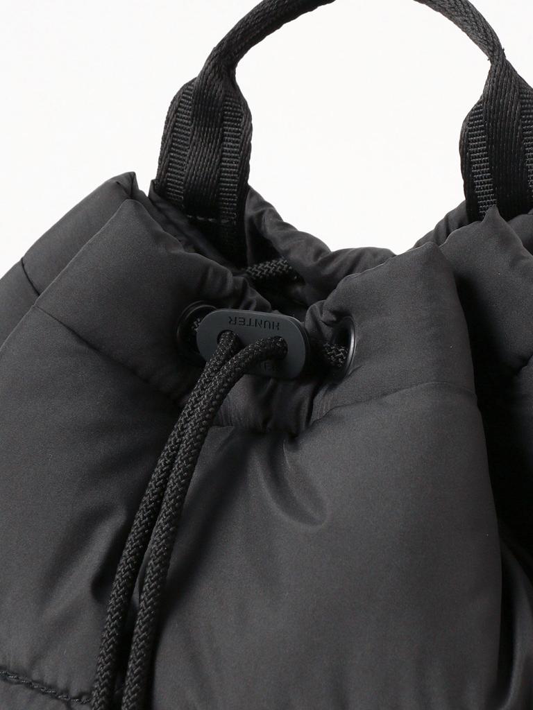 [Ray Beams] Canvas-Tasche [Nur online] HUNTER Smoked Puffer Rucksack Damen Schwarz Einheitsgröße