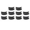 10 Pairs Eyelash Extension Under Eye Gel Pads Notch Flexible Silicone Reusable Eyelash Extension Patches