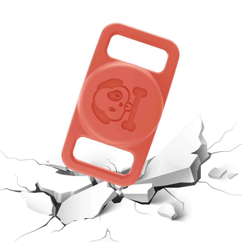 Für Apple Airtag Hülle Katzenhalsband Haustierhülle Silikon für AirTag Hundehalsbandhalter Hunde-/Katzen-Trackerhülle für 0,6-1,1 Zoll Haustierhalsband