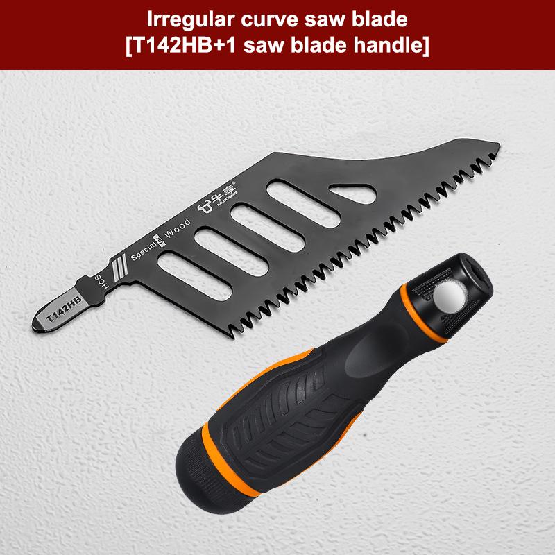 Gebogenes Stichsägeblatt Bündigschnitt Stichsägeblätter Gebogen Für Präzision T-Schaft Stichsäge Ersatzblätter Für Präzisionsschnitt