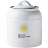Ceramic White Sugar Jar: Large, Sealed Storage for Milk Powder, Tea, Grains, and Snacks