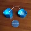 Pool Chalks Holder Magnetic Billiard Cue Chalks Holder with Aluminum Belt Clip Pocket Pool Chalks Case for Pool Snooker