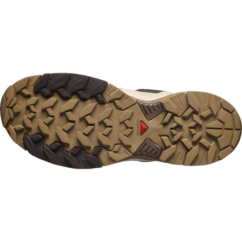 SALOMON X Ultra 360 Edge Gore-Tex Comfortable Versatile Simple Fashion Low-Top Hiking Shoes Women Hiking Shoes White Brown 478171