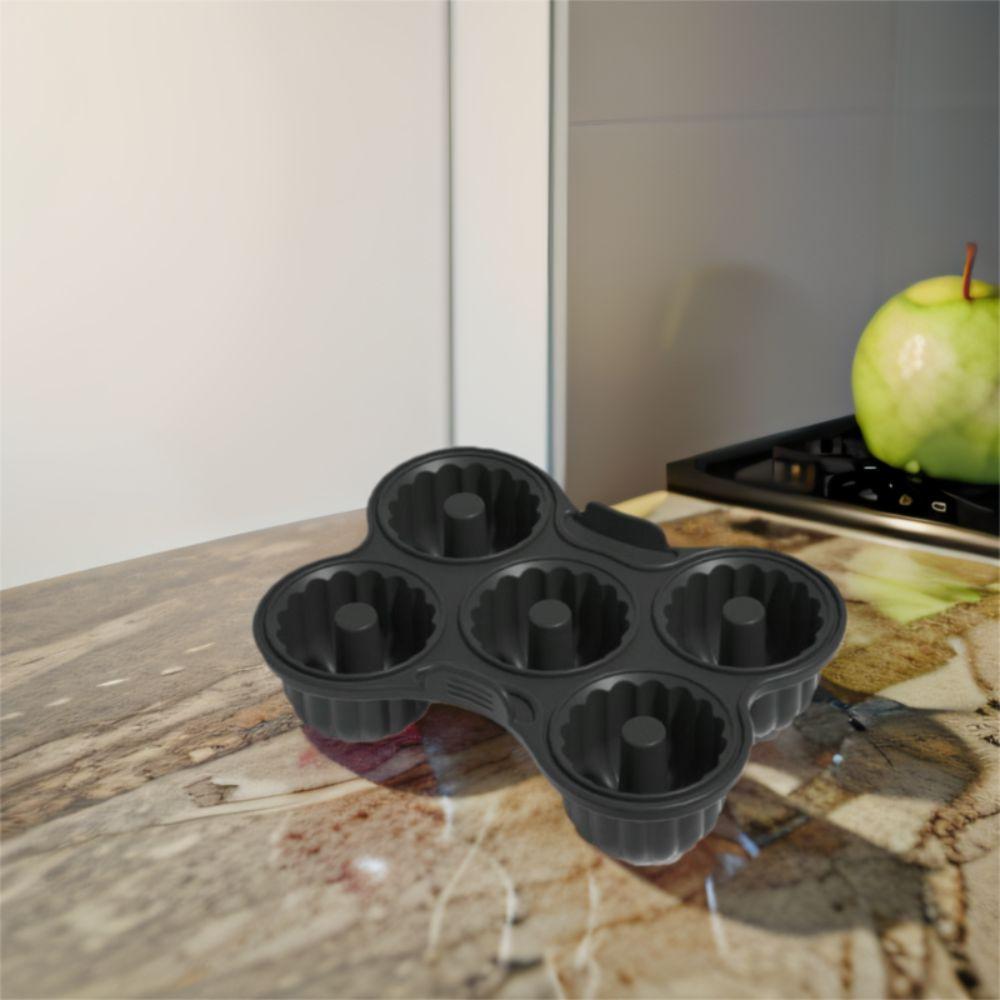 No Stick Air Fryer Donut  Baking Pan Silicone Donut Making Tray Easy To Clean Donut Mold  Home