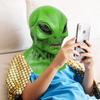Halloween Alien Mask Scary Latex Mask Full Head Mask For Halloween Costume Party Prop