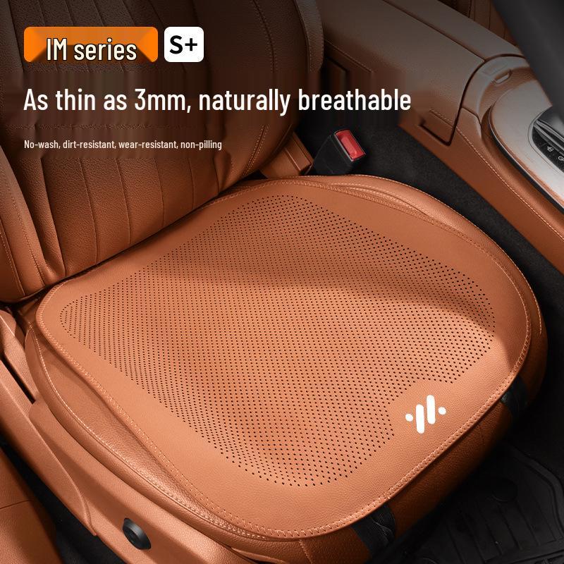All-Season Perforated Car Seat Cushions for Zhiji L6/LS6/L7/LS7 with Magsafe Compatibility.