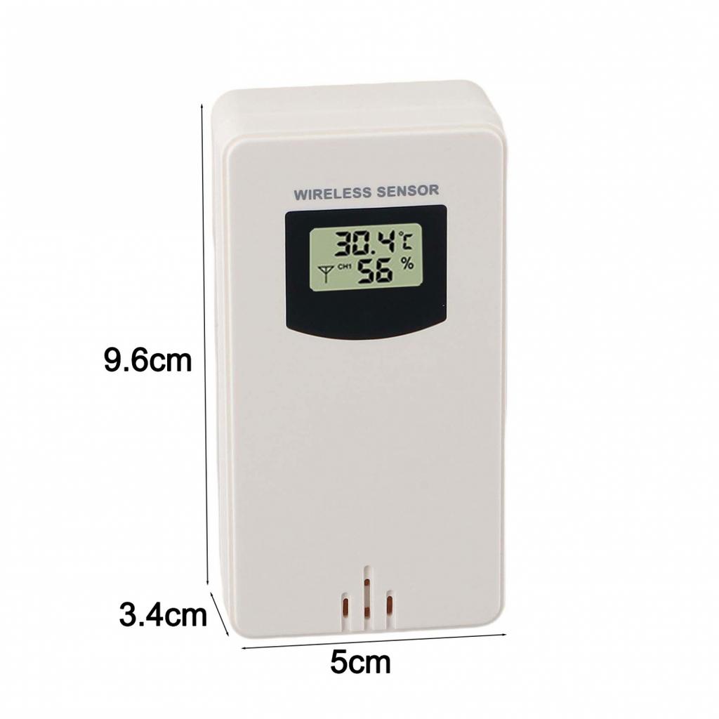 Temperature Wireless Sensor Wall Mount Weather Digital