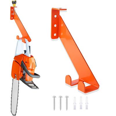 1/2Pcs Chain Saw Bracket Heavy-Duty Stainless Steel Wall Mount Universal Fit Chainsaw Hanging Bracket Chainsaw Accessories