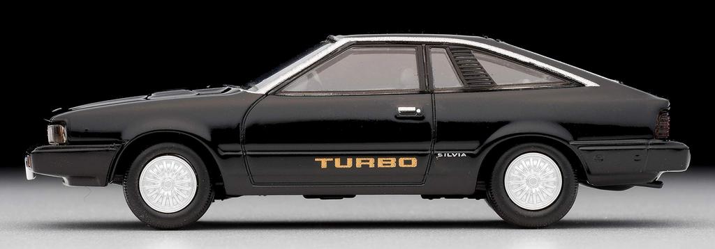 Tomica Limited Vintage Neo Scale Nissan Silvia Hatchback Turbo ZSE 1981 Finished 314110 1/64 LV-N210a Model, Black, Model,