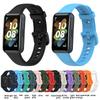 Rubber Strap Colored Adjustable Watch Band Soft Waterproof Replacement Wristband Compatible For Huawei Band 7