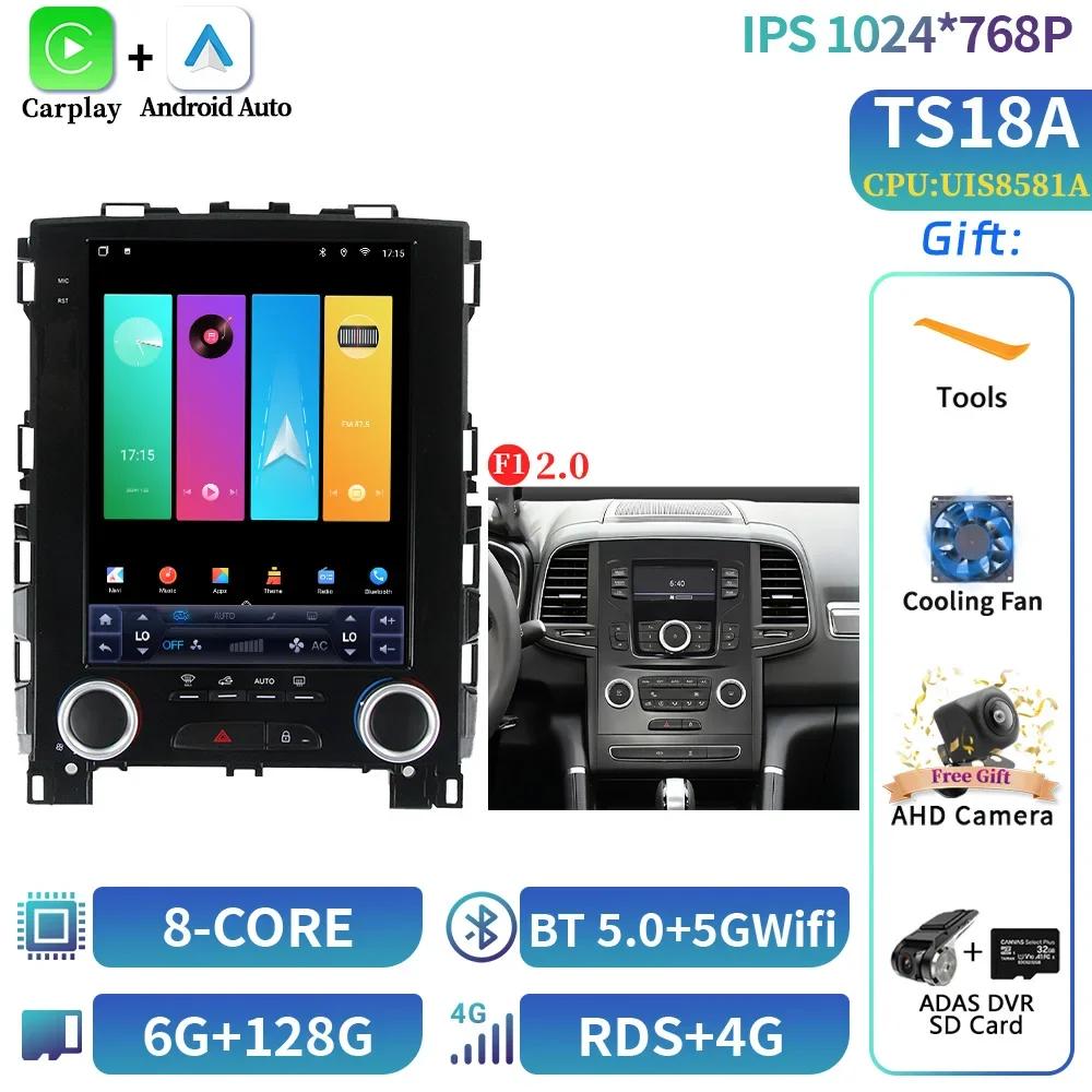 9.7"For Renault Koleos Megane 4 Samsung SM6 Talisman 2017-2019 Android Car Radio Multimedia  Navigation Wireless Carplay 5G WIFI