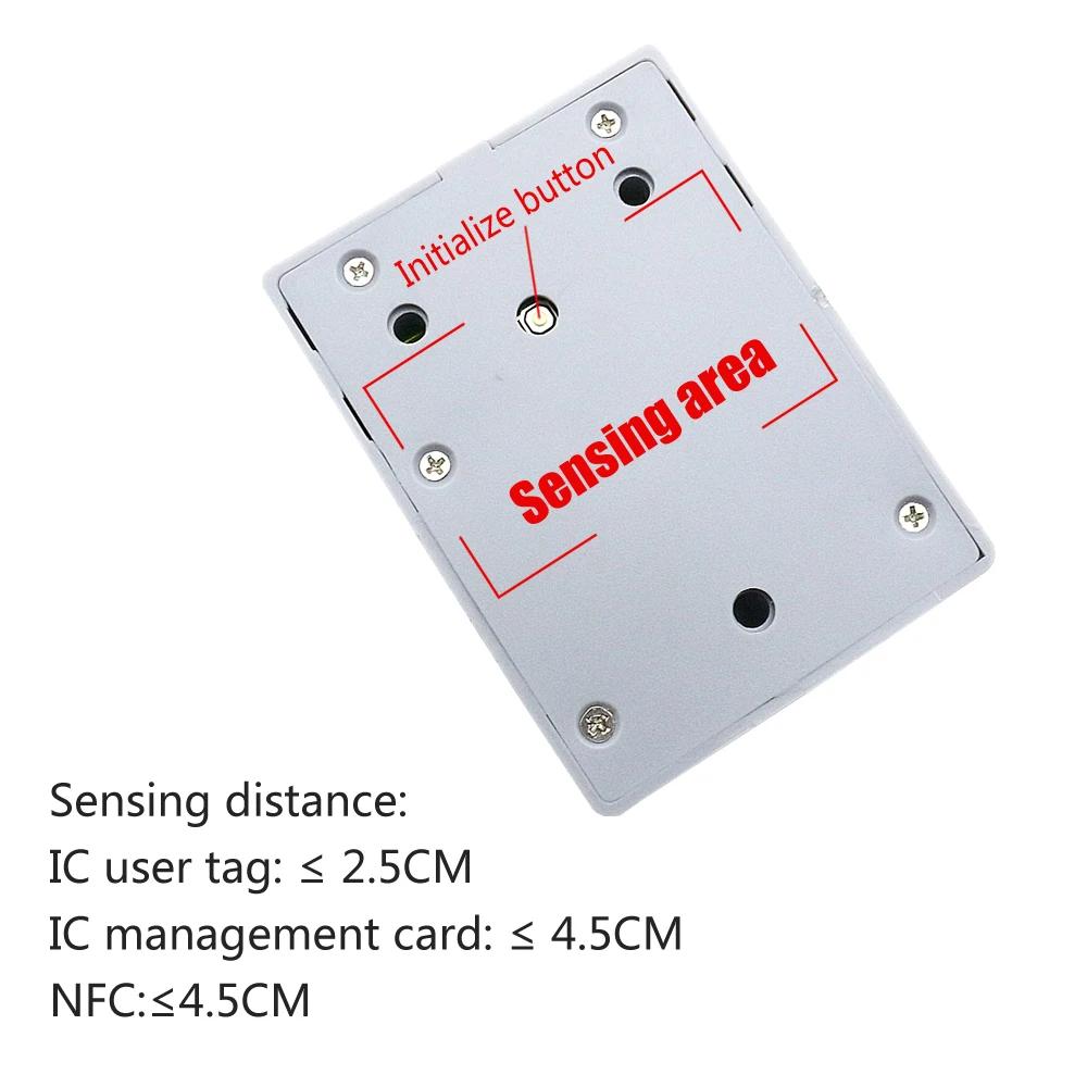 Smart Security Electronic Lock Mobile NFC Induction Door Lock IC Card Invisible Lock Wine Cabinet Door Lock Cabling Free