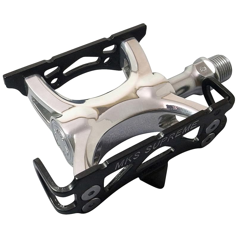 

Mikashima (MKS) bicycle pedal SUPREME black NJS certified product