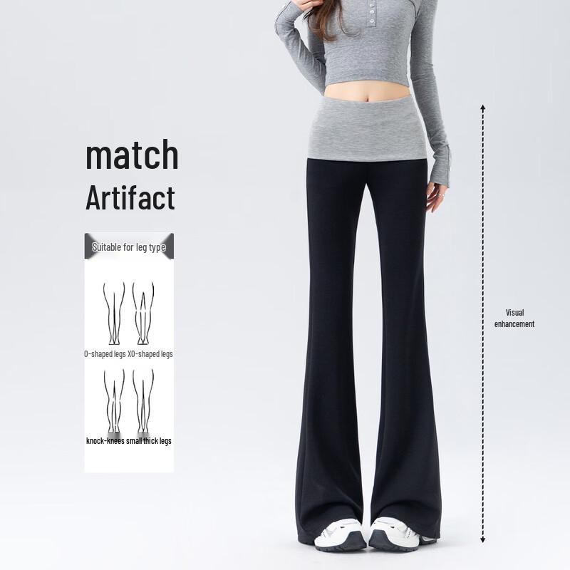 HSTYLE Women's Micro-Flared Yoga Pants