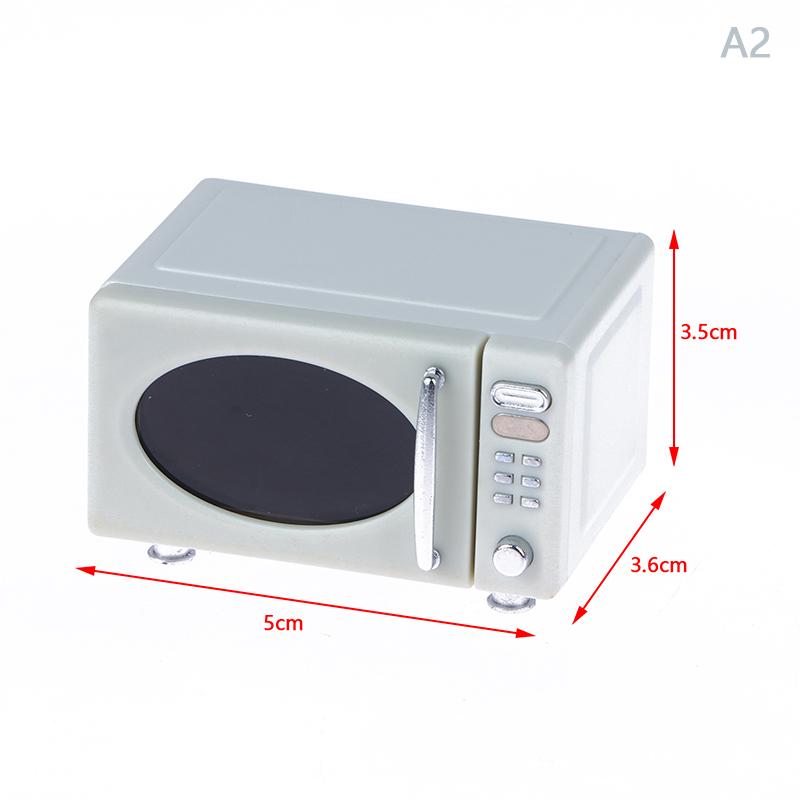 1:12 Dollhouse Miniature Micro-wave Oven Bread Cabinet Steam Box Household Electric Model Decor Toy Doll House Accessories
