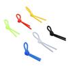 100pcs Tennis Racket Vibration Dampener Knot Silicone Good Elasticity Shock Absorbing Knot for Tennis Competition