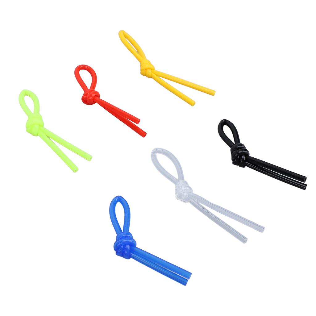 100pcs Tennis Racket Vibration Dampener Knot Silicone Good Elasticity Shock Absorbing Knot for Tennis Competition