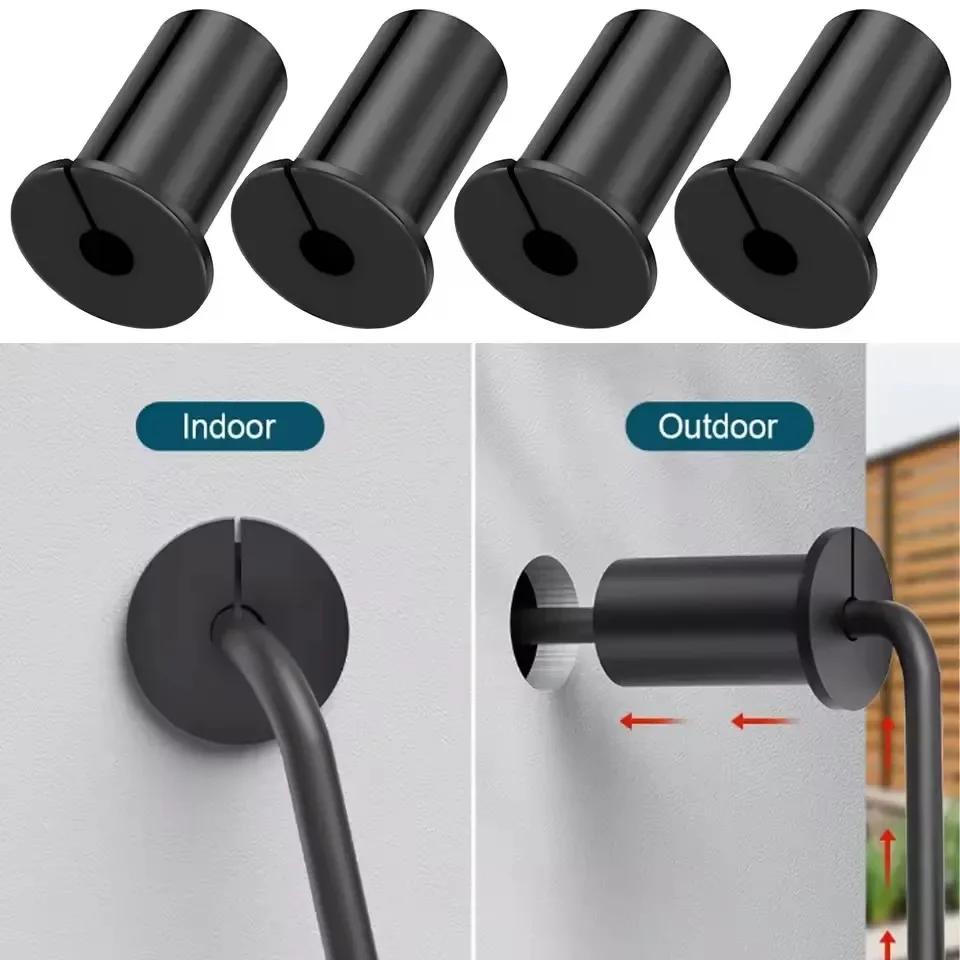 2-4pcs Rubber Wall Bushing Grommet for Starlink Dishy Ethernet Cable 1 inch Wall Hole Waterproof Cable Routing Kit for Starlink